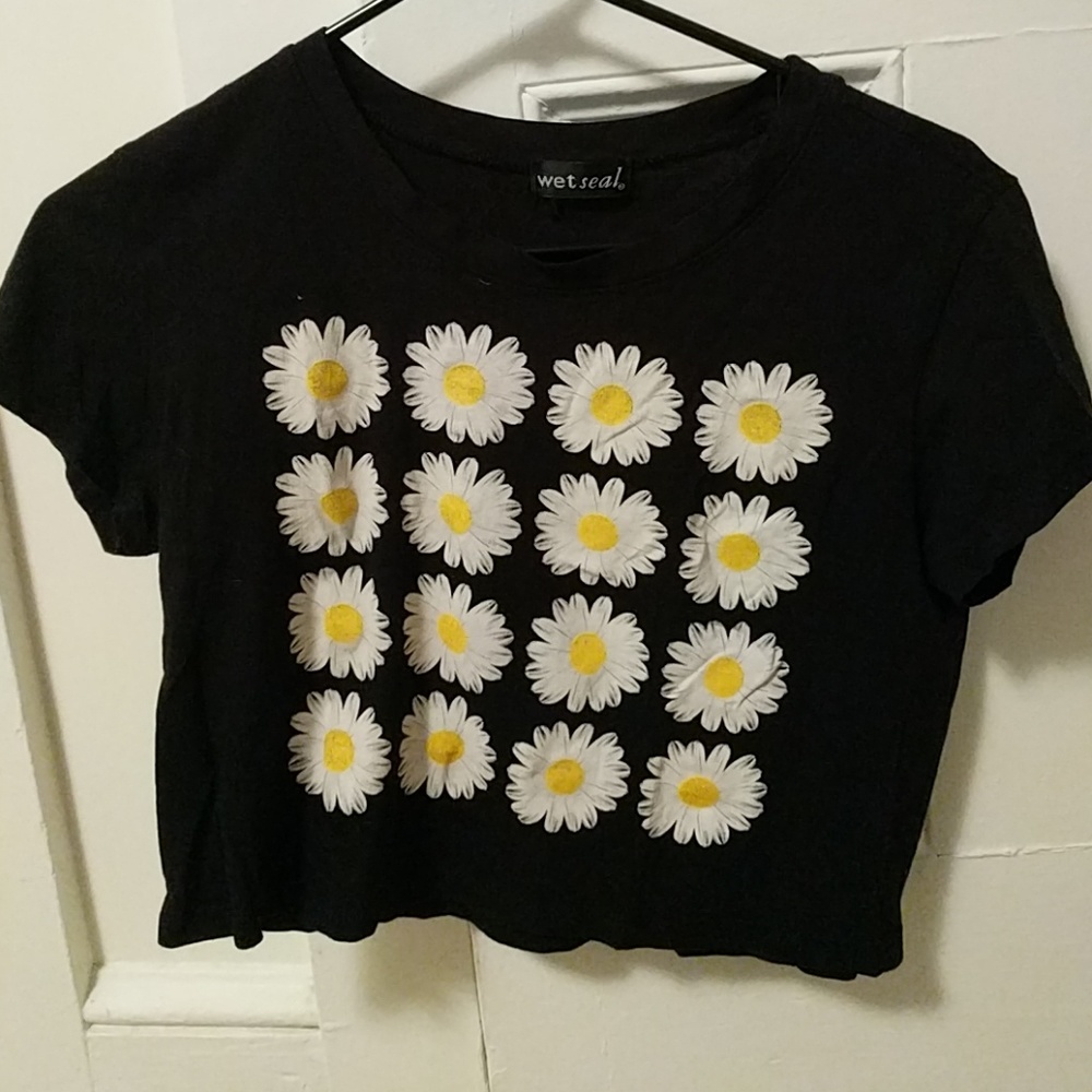 Daisy crop top